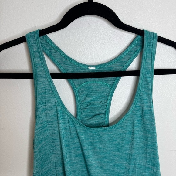 Lululemon Our Sport Tank in Heathered Teal Green - Picture 9 of 12